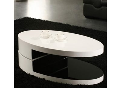 Bay Oval Coffee Table by Acazzi