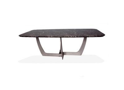 Julieta Dining Table in Marble Top by Acazzi