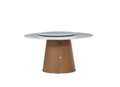 Laura Dining Table In Marble Paper Top by Acazzi