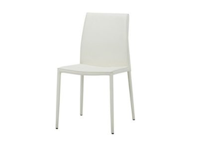 Solene White Dining Chair by Acazzi