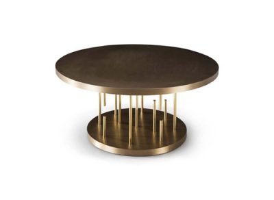 Tearlach Gold Coffee Table by Acazzi