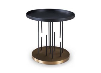 Tearlach Small Black Coffee Table By Acazzi